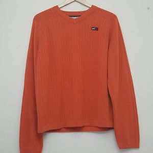 Vintage Abercrombie & Fitch Orange Sweater XL